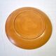 Brown ceramic oyster serving dish in good condition