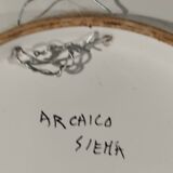 Italian ceramic decorative plate