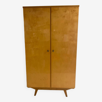 Vintage wardrobe with compass feet