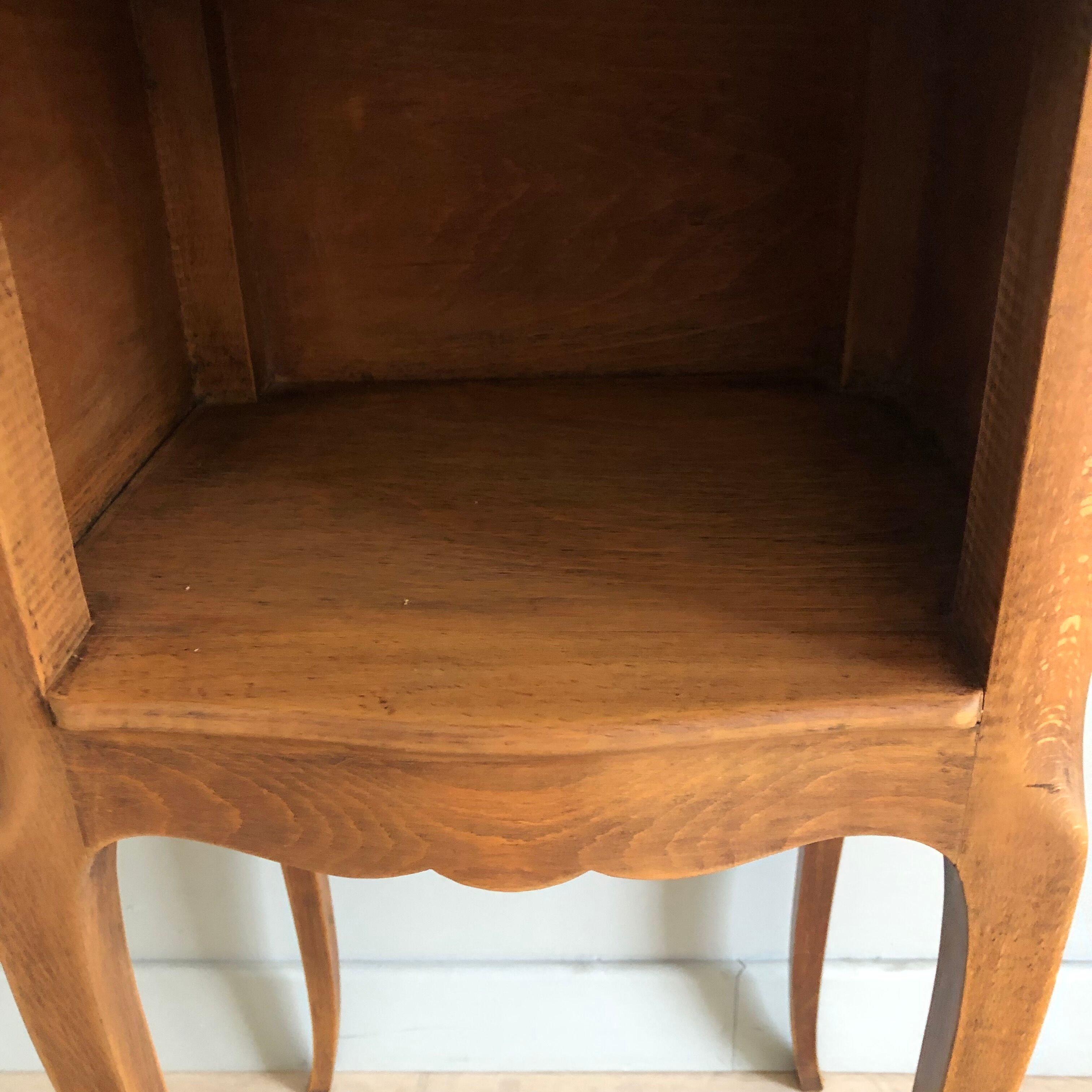 Louis XV style bedside in cherry