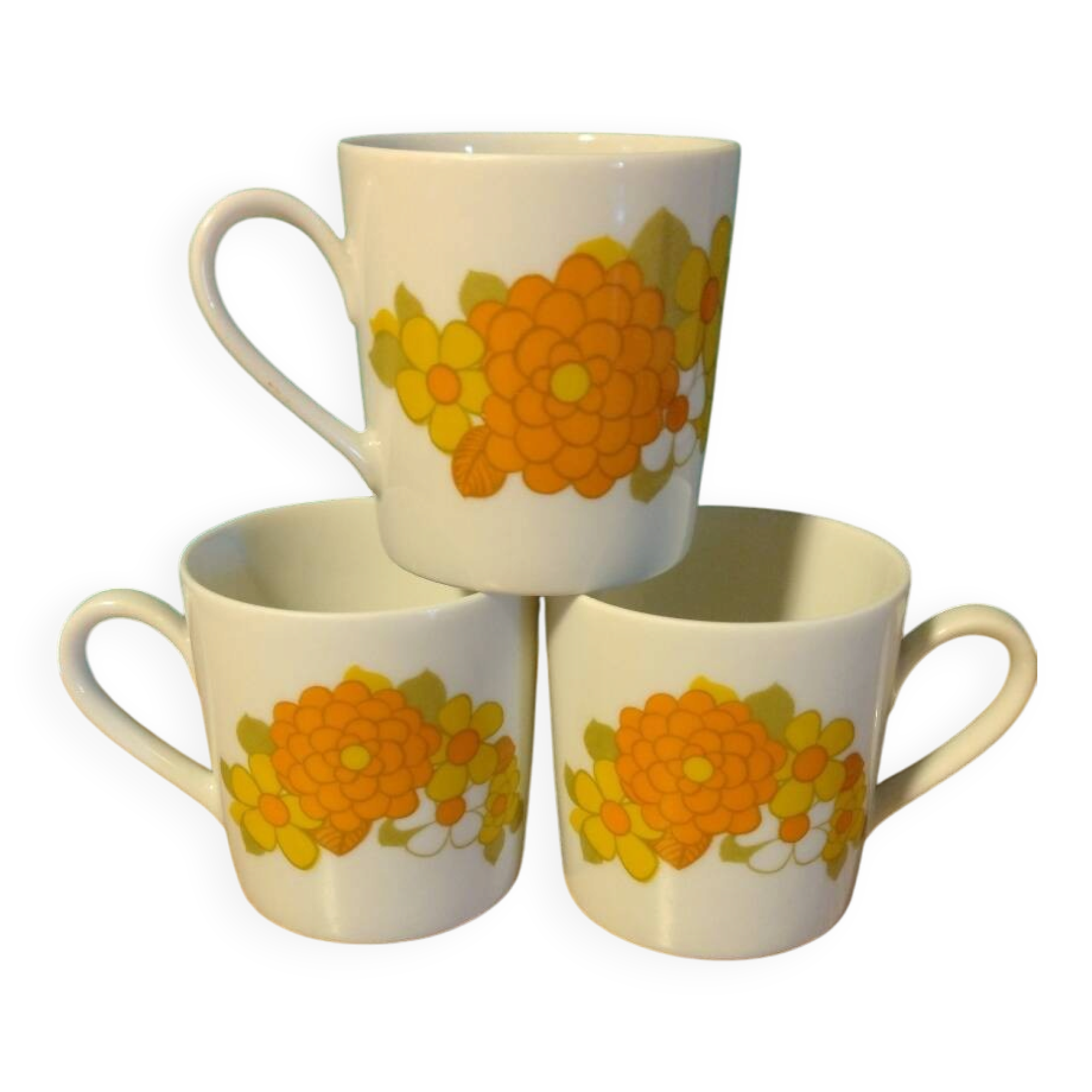 Vintage coffee cups