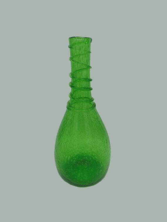 Bubble glass carafe