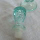 Carafe glass shape bunch of grapes