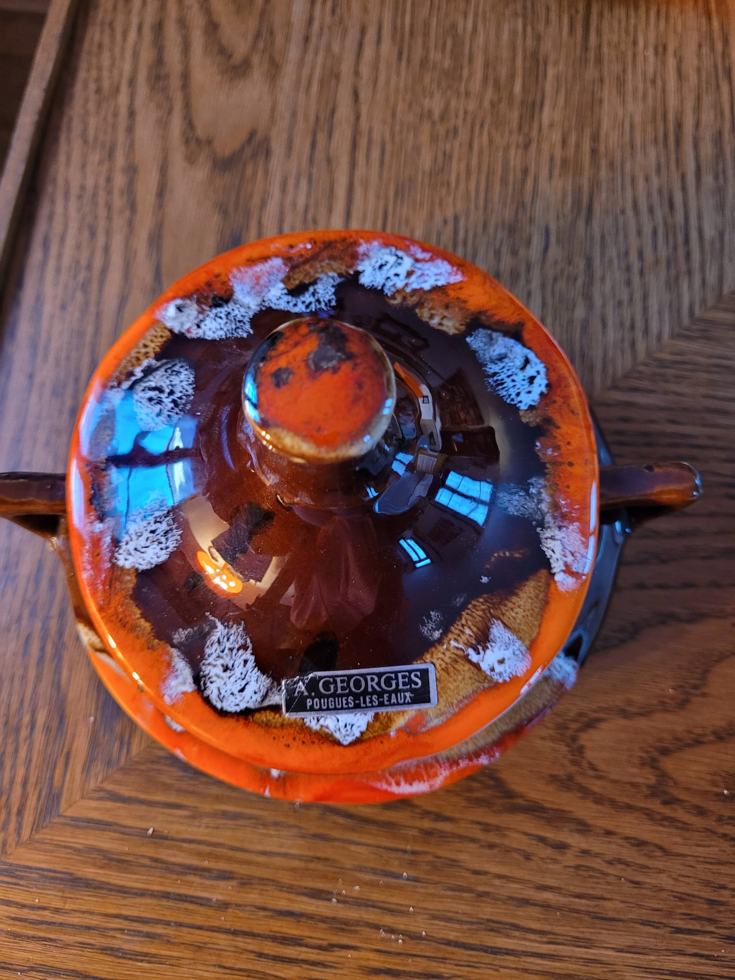 Bonbonnière vintage A.Georges Pougues les Eaux