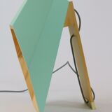 Lampe de table en bois polychrome Seletti minimaliste