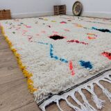 Handmade wool Berber rug 300 X 186 CM