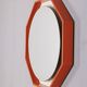 Vintage 1970s Backlit Wall Mirror, Italian Design