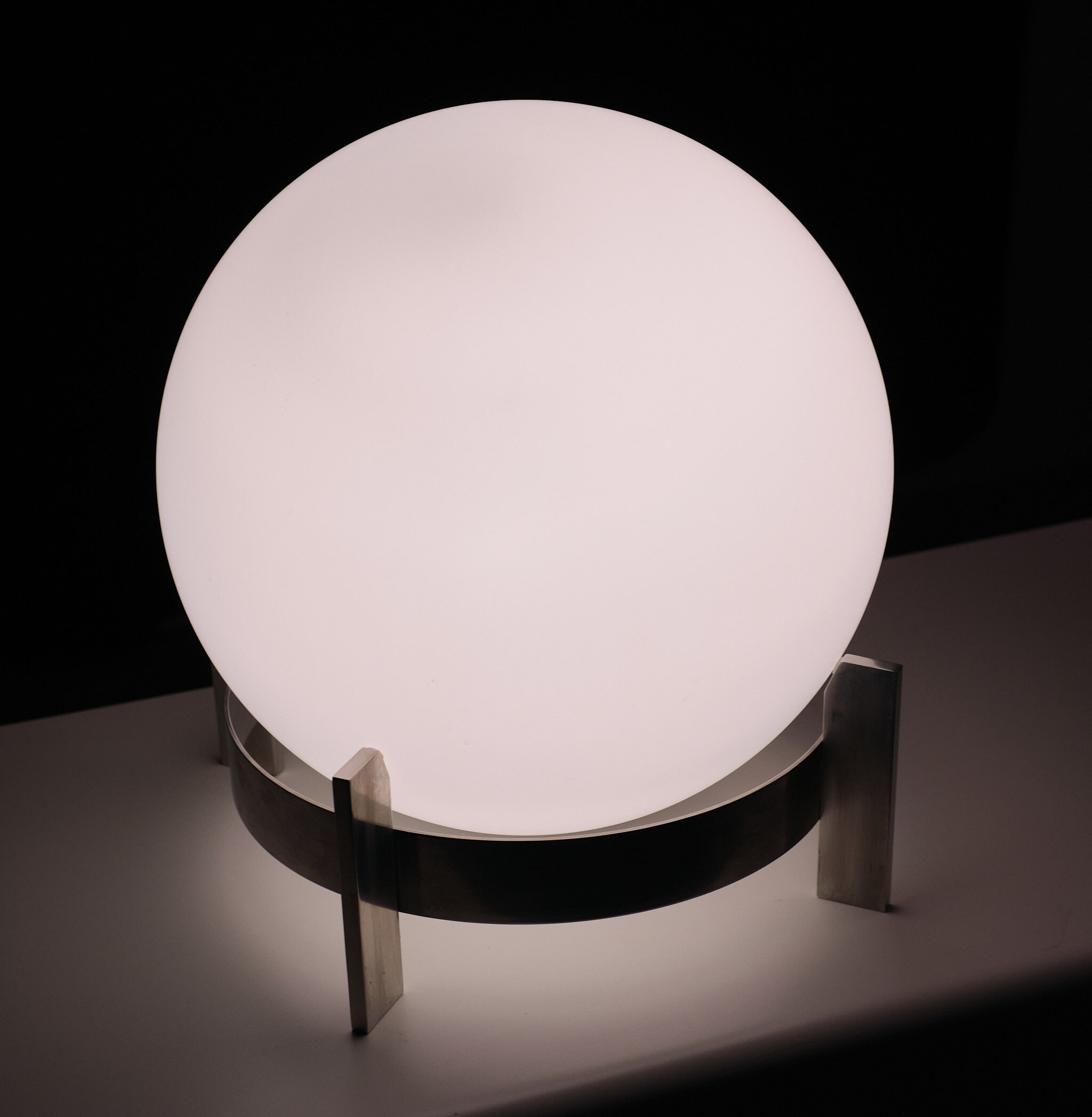 Large Peil & Putzler Globe Floor lamp 1970s Germany