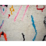 Tapis berbère coloré fait main 221 x 130cm