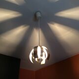 Metal pendant light 70's