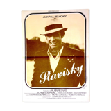 Original movie poster "stavisky" 1974 jean-paul belmondo, annie duperey...