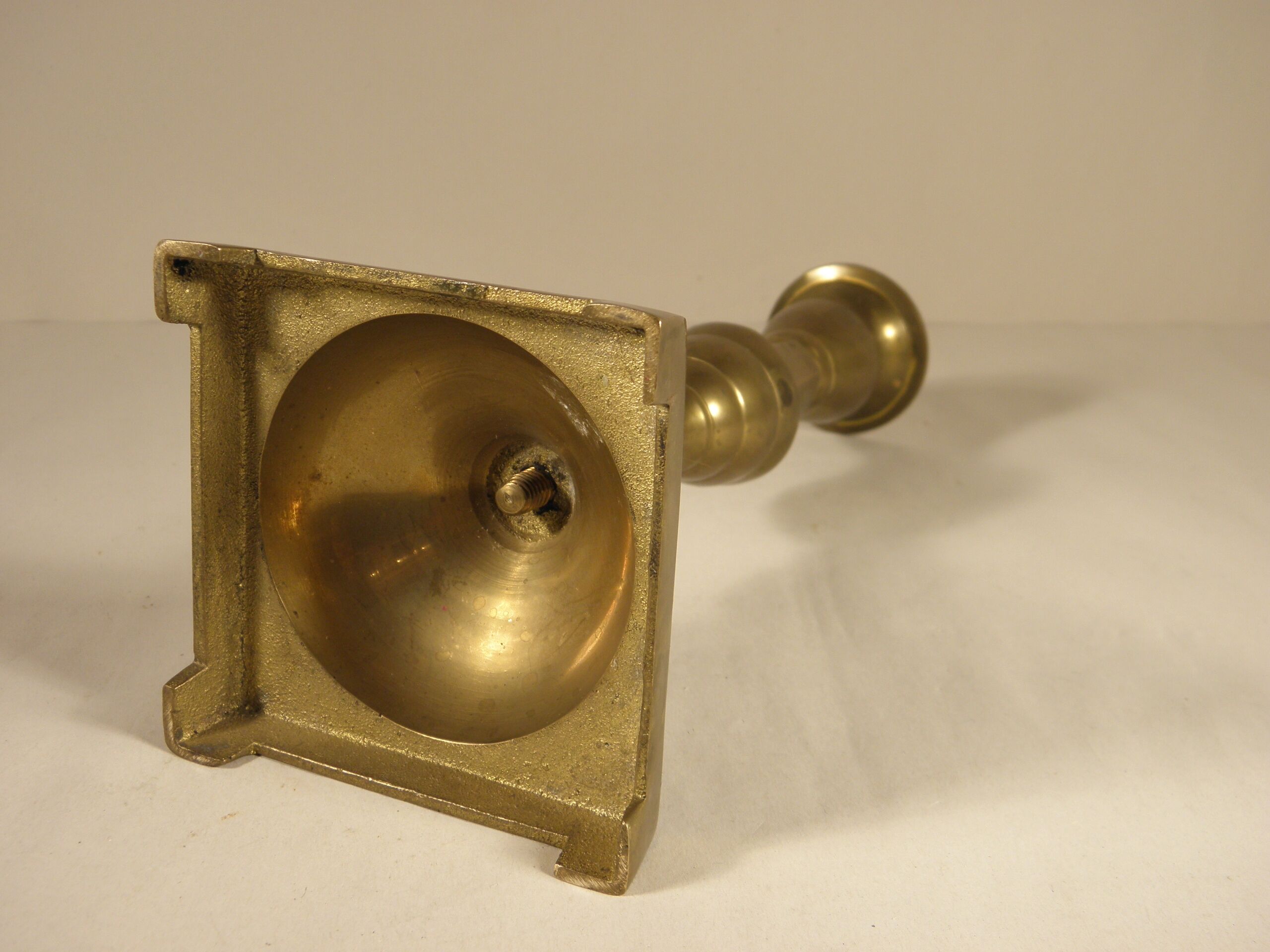 Brass candlestick 22 cm
