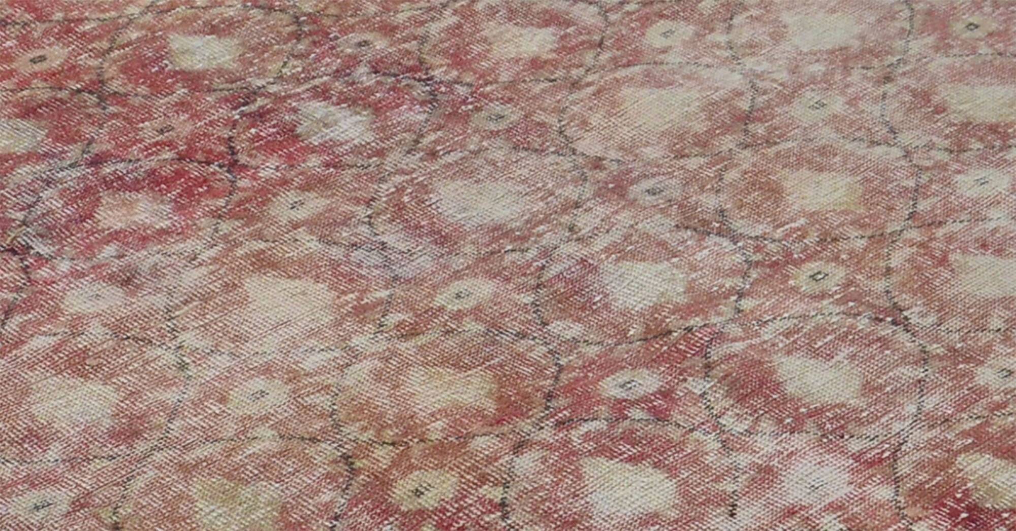 Turkish Anatolian Handmade Vintage Rug 250 cm x 167 cm