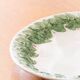 Dish in maple leaf slip