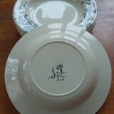 POP-UP CHRISTMAS Seven hollow plates of Salins, herbarium