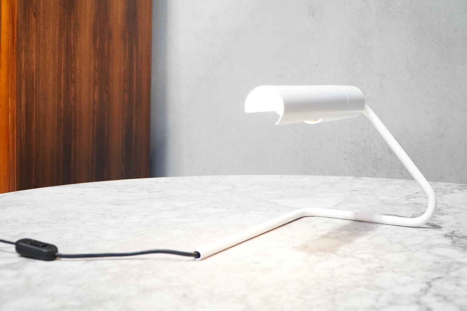 Christophe Gevers, GE101 White Table Lamp for Light