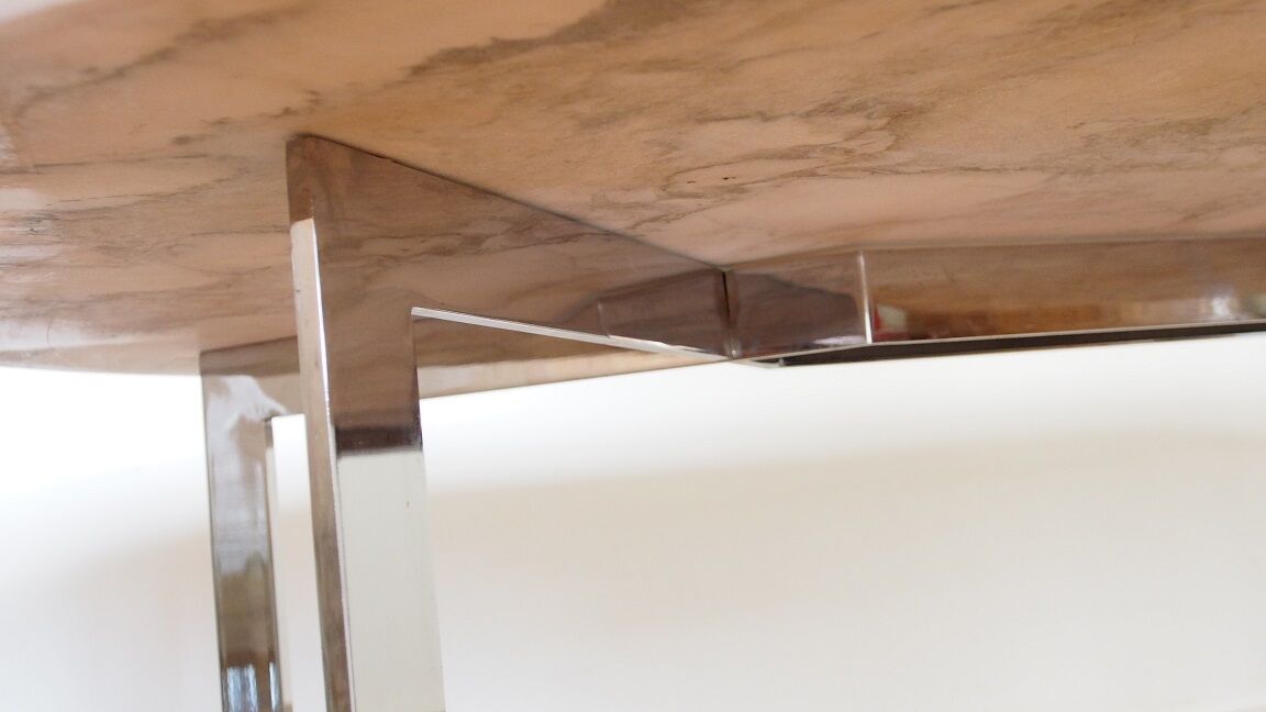 Dining room table marble Paul Legeard