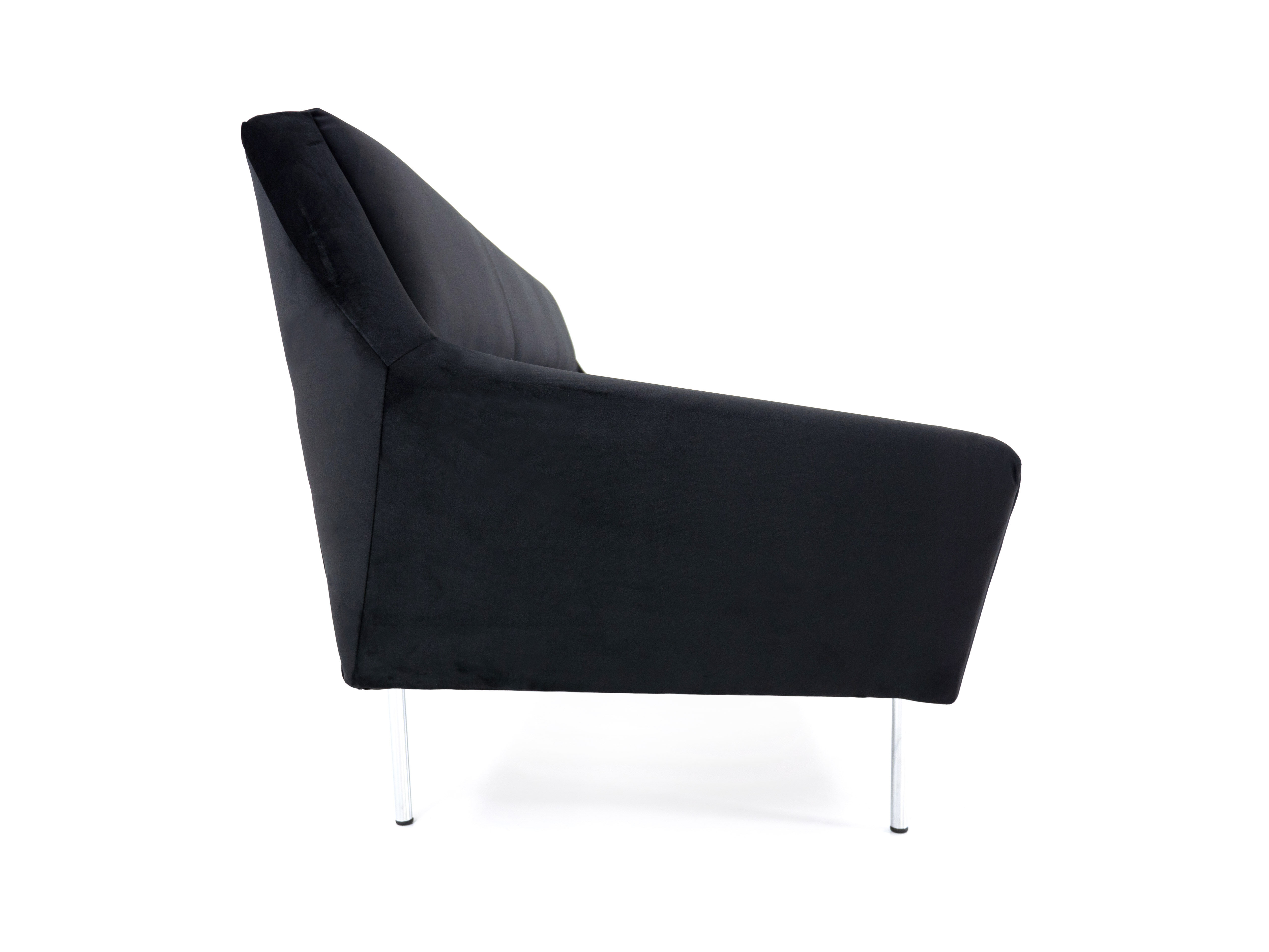 Black Skagen sofa, Scandinavian design