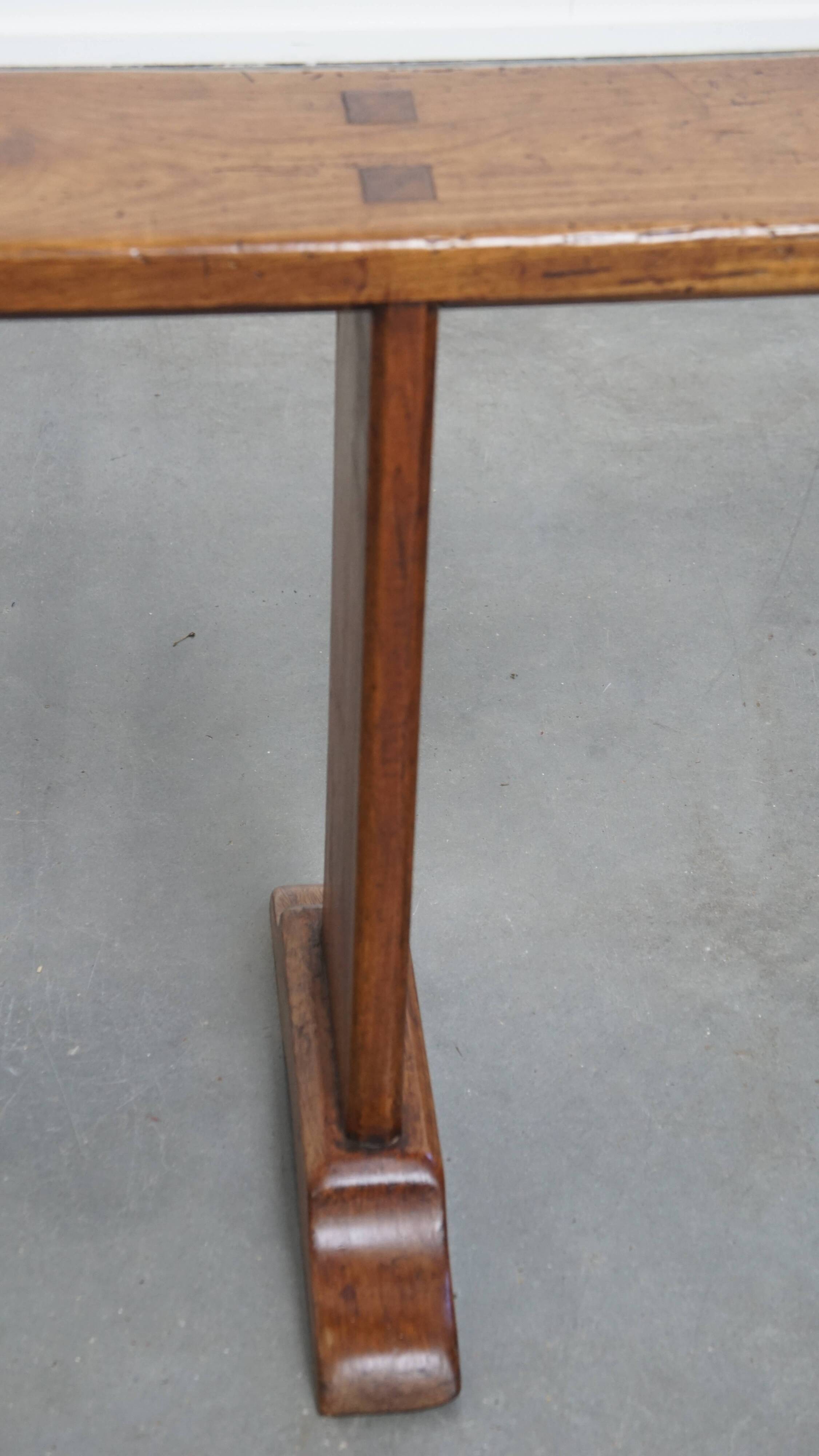 Antique French hall bench / dining bench
