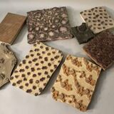 Set of 8 printing plates XIXth