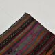 Tapis Kilim Anatolien Vintage – Rayures Ethniques, Tissé Main , 176x242 Cm