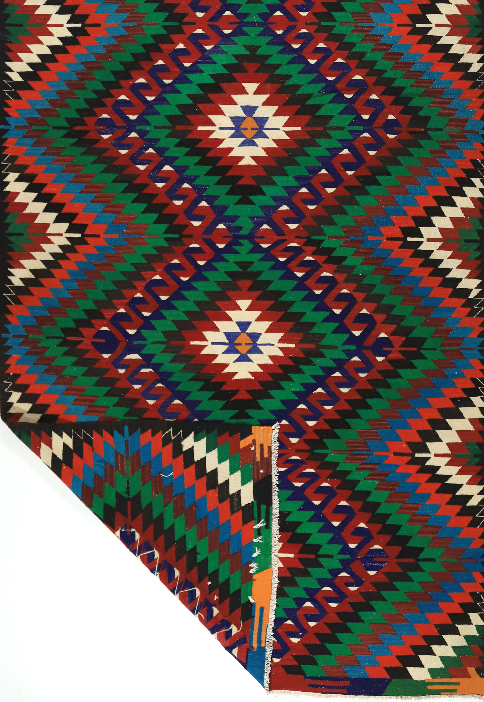 Anatolian handmade kilim rug 310 cm x 174 cm