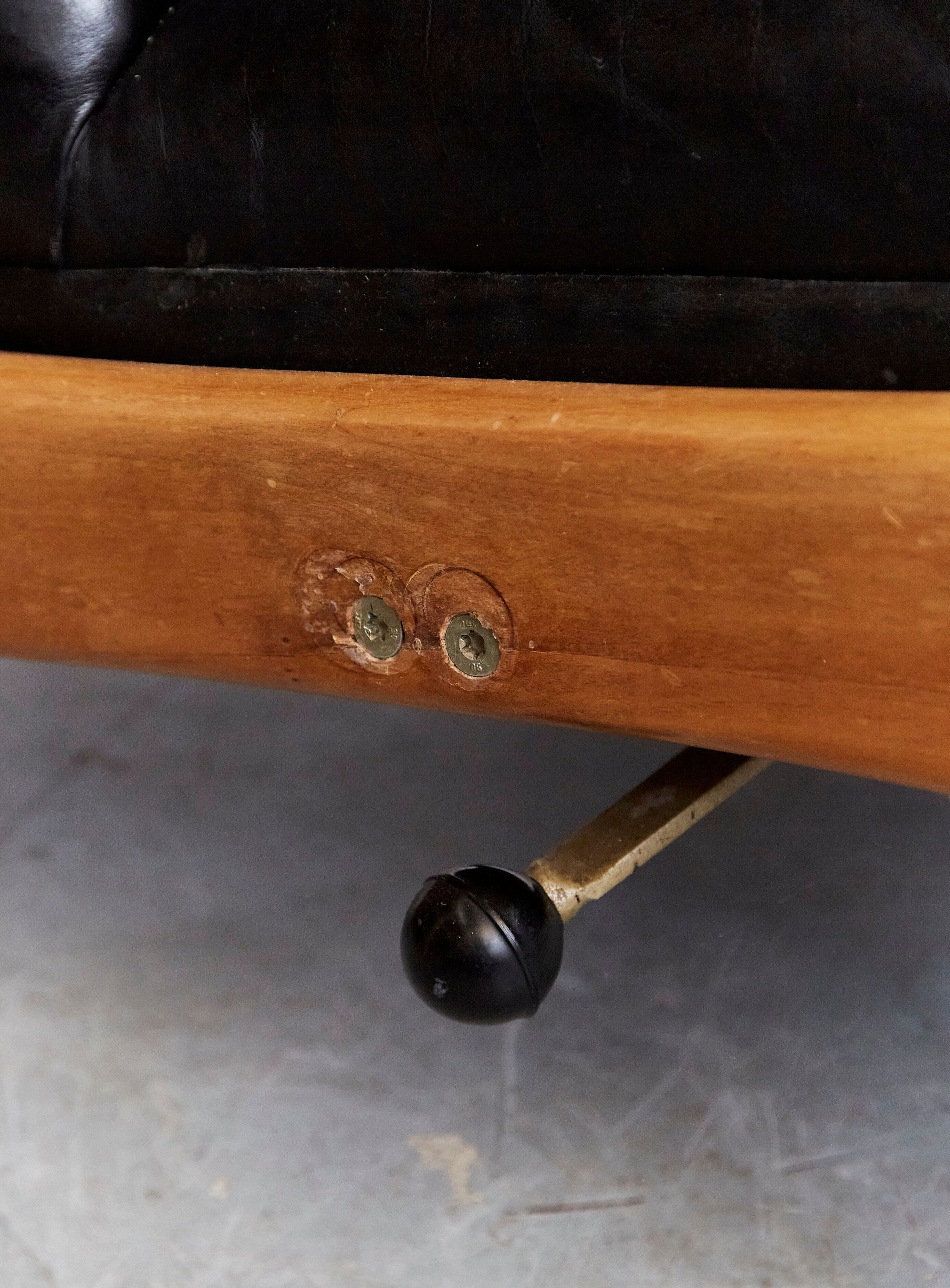 Rolf Rastad & Adolf Relling "Rock'n Rest" Chair and Ottomane for Arnestad Bruk