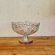 Vintage glass fruit bowl