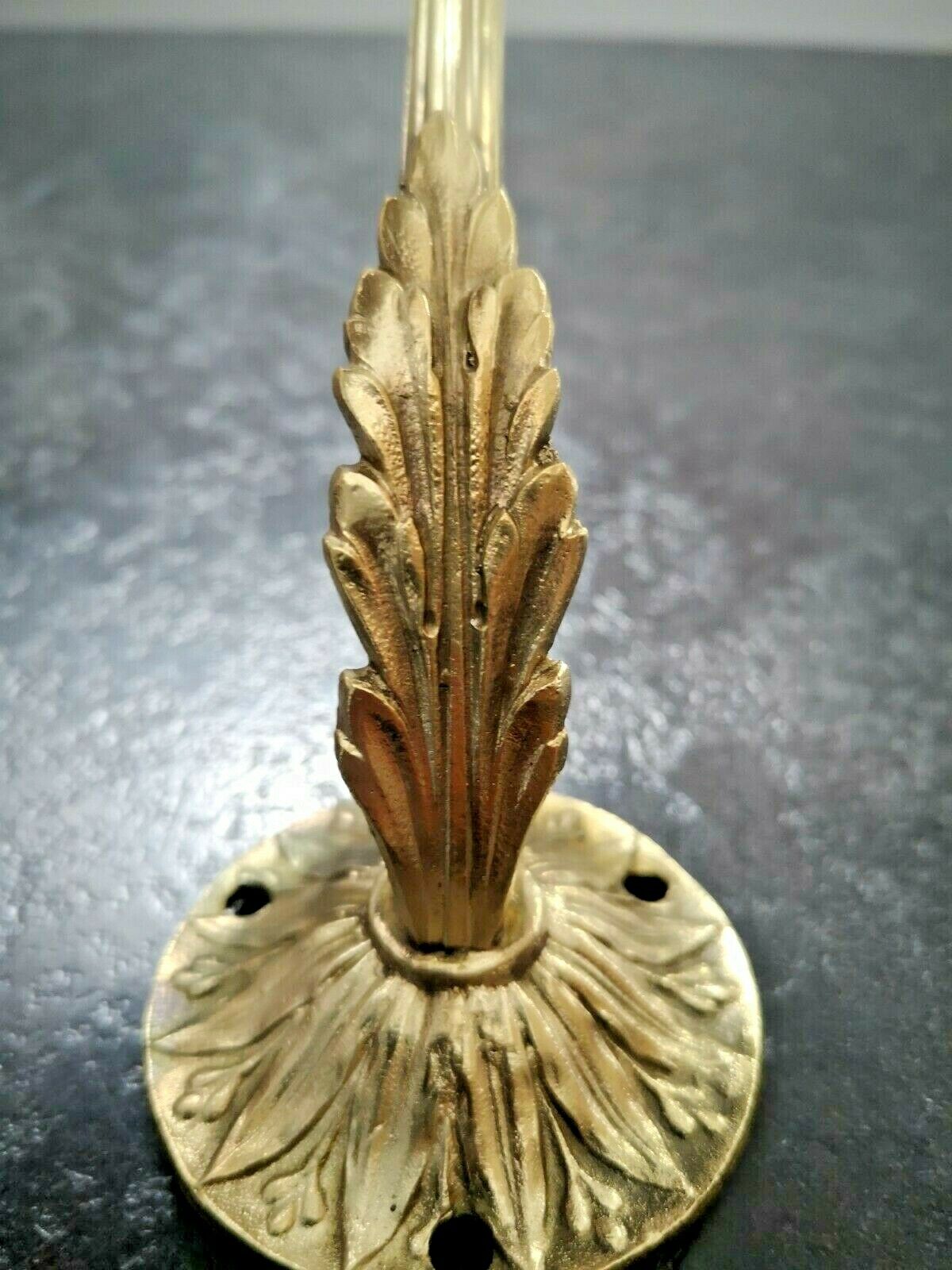 Old wall opaline lace bronze 30/40 17 Art Deco
