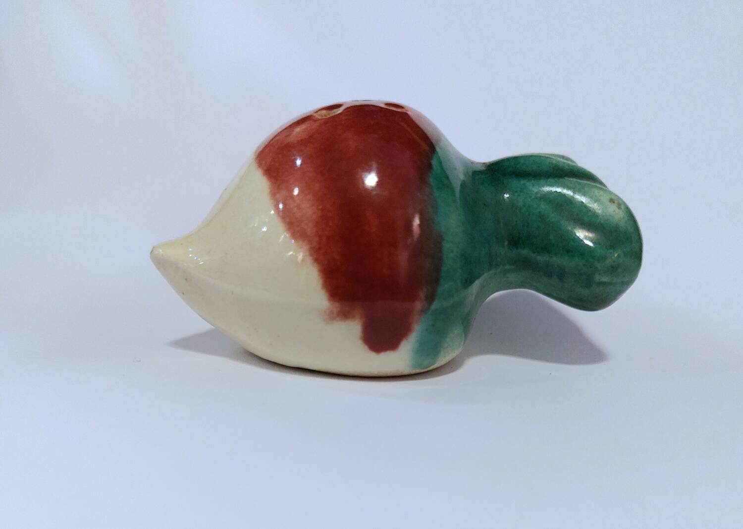 Slipware salt cellar