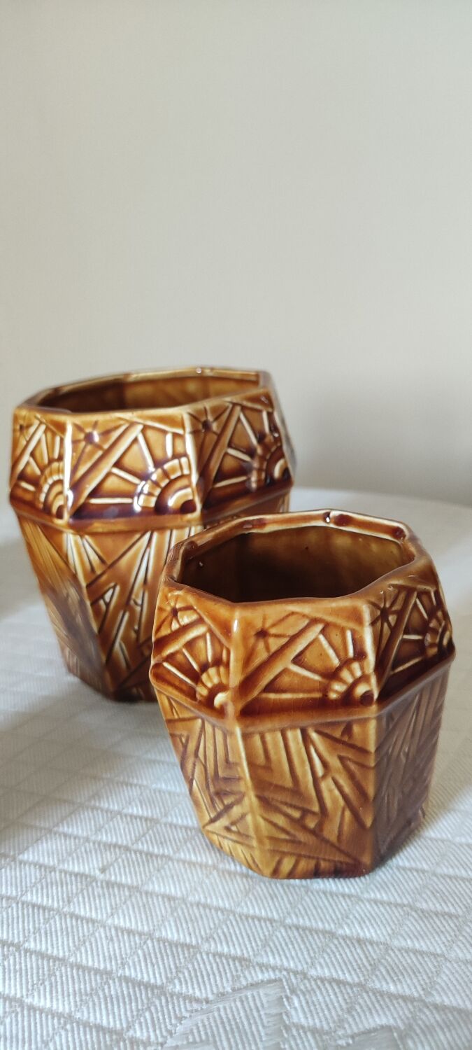 Former earthenware tobacco set of Onnaing