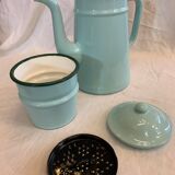 Enamelled coffee maker