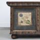 Folk art painted bridal chest