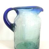 Carafe bubbled glass style Biot