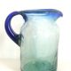 Carafe bubbled glass style Biot