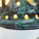 Lampe suspension en céramique du milieu du siècle, années 1960