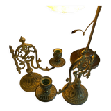 Bronze candlesticks