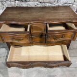 19th century crossbow chest of drawers.