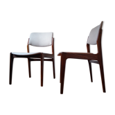 Duo de deux chaises vintage