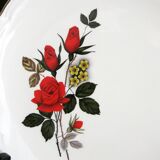 6 dessert plates from Moulin des loups, "Carmen" model, in very good condition