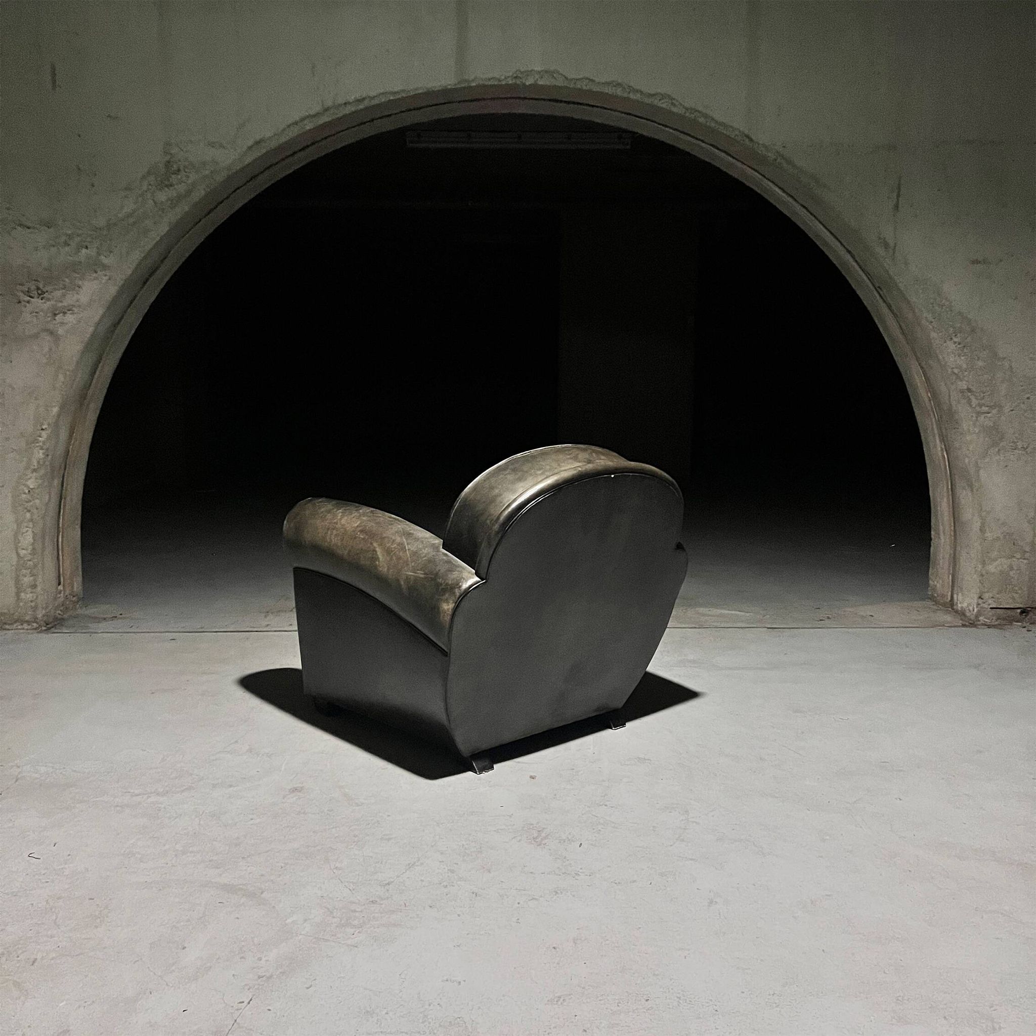 Fauteuil de Style Art Déco par Bart van Bekhoven, 1970s