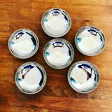 Set of 6 ice cream cups