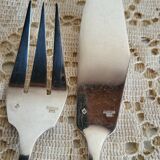 12 silver-plated fish cutlery sets by Argental