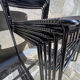 2 Italian chairs Full Metal - 1980