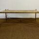 Coffee table in stone marquetry