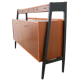 Vintage high sideboard two piece cabinet 'Korpela'