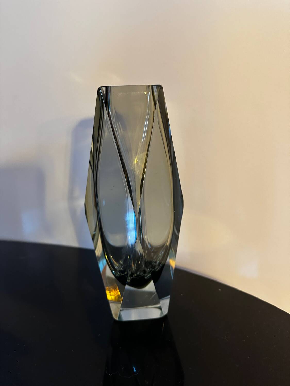 Murano Vase Sommerso Flavio Poli 70s