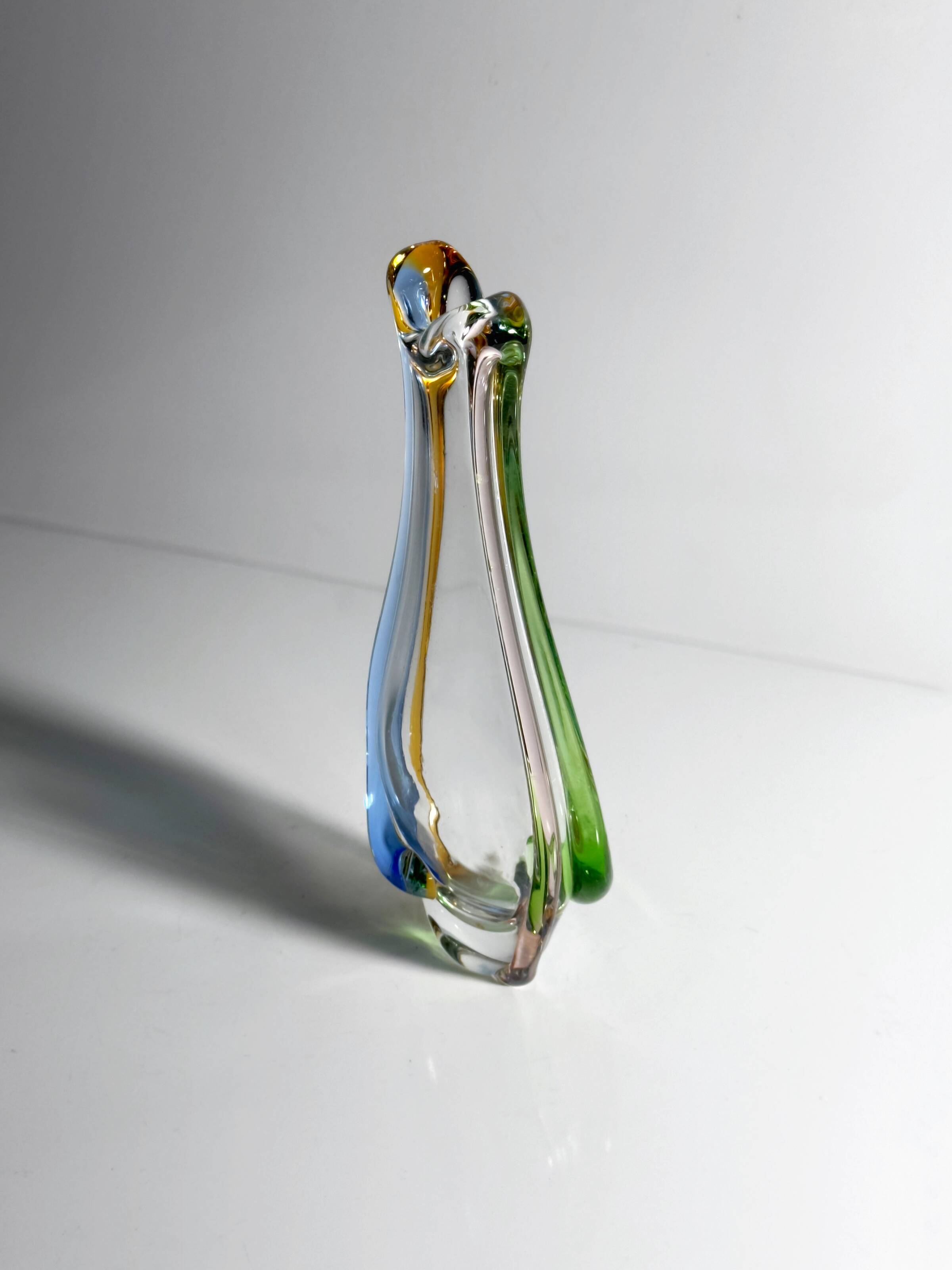 František Zemek Vase Rhapsody - Sklo Union 1950s