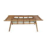 Coffee table rattan, 1950