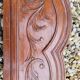 Carved wooden pediment from around 1800